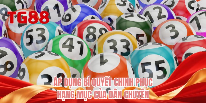 Áp dụng bí quyết chinh phục hạng mục của dân chuyên